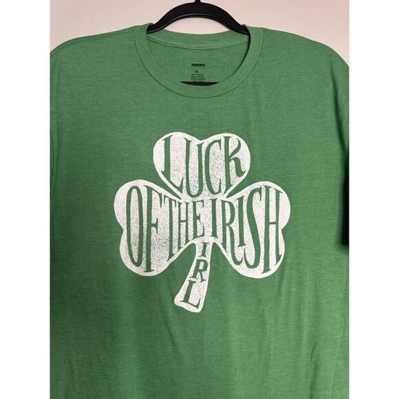 Luck of the Irish Sonoma Men’s XL Short Sleeve T-Shirt St. Patrick’s Theme Green - Picture 4 of 4